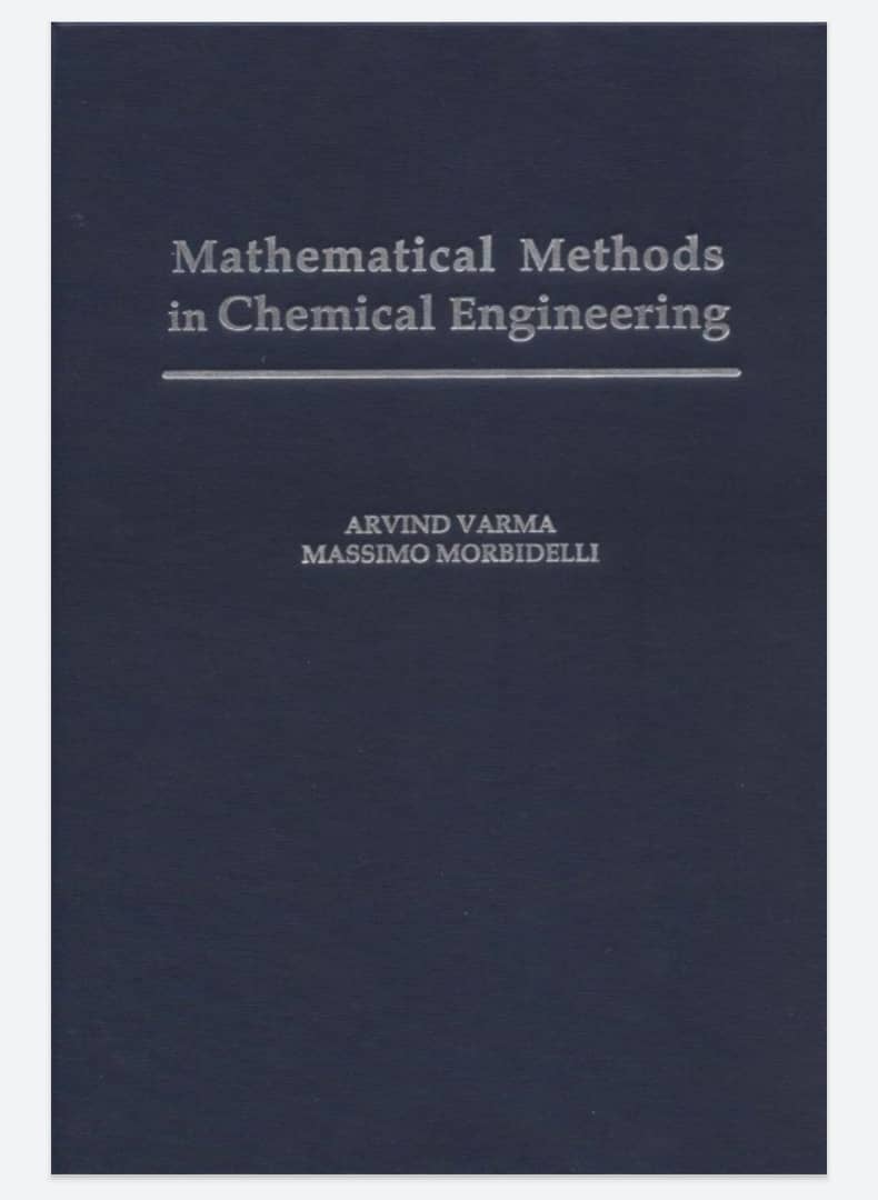 دانلود کتاب روش های ریاضی در مهندسی شیمی نوشته آرویند وارما
